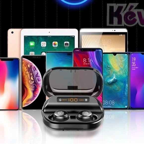 Waterproof V11 Pro noise canceling,150 hrs listening time, 2400mAh powerbank - Picture 2 of 16